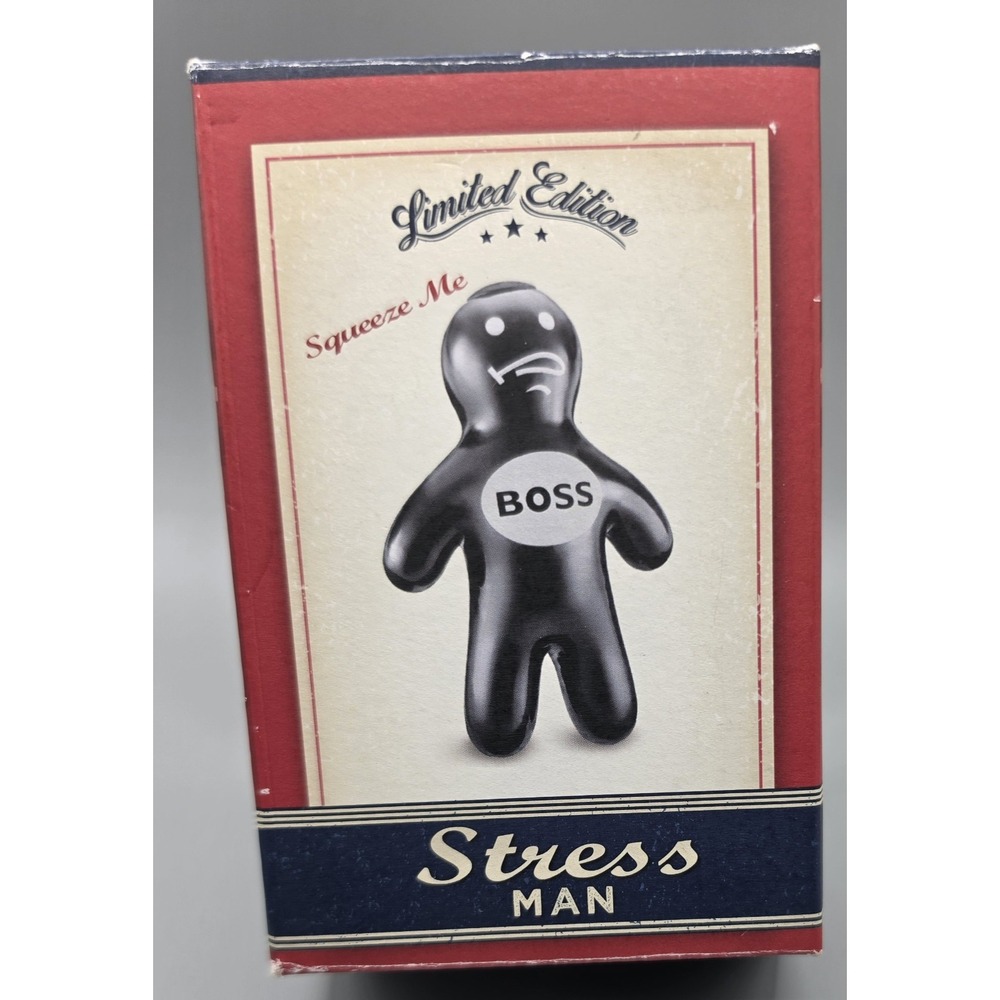 Samsonico Stress Man BOSS Gel Squeeze Toy Limited Edition Novelty Gag Gift